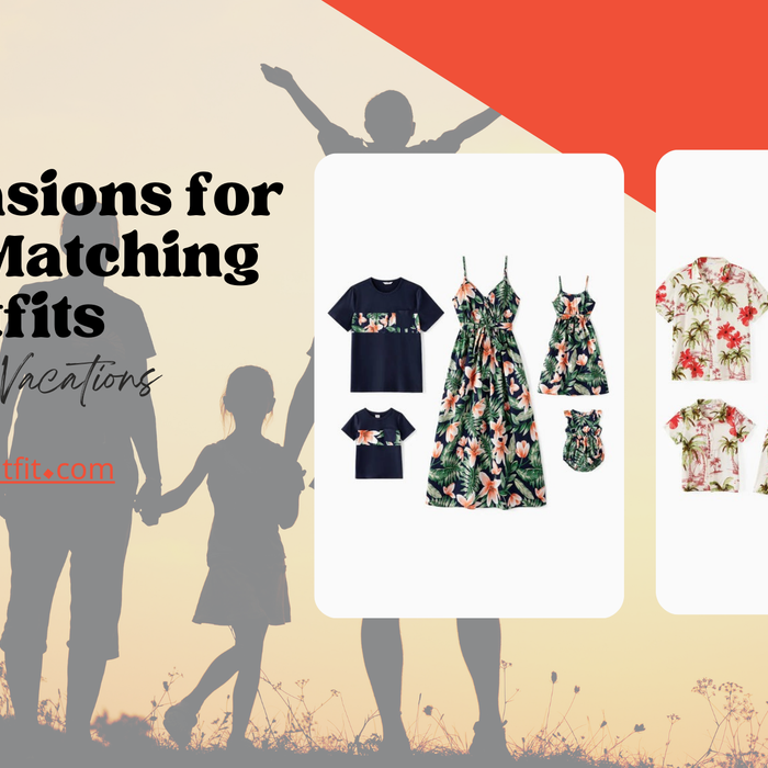 Fun Occasions for Family Matching Outfits: Beyond Vacations