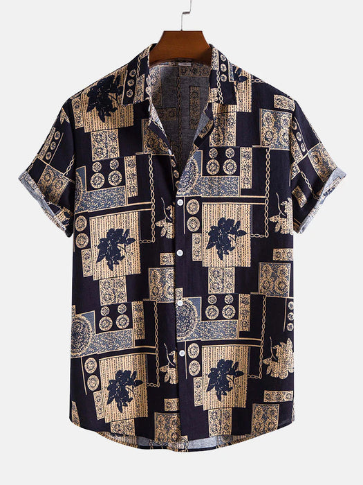 Abstract Print Shirt