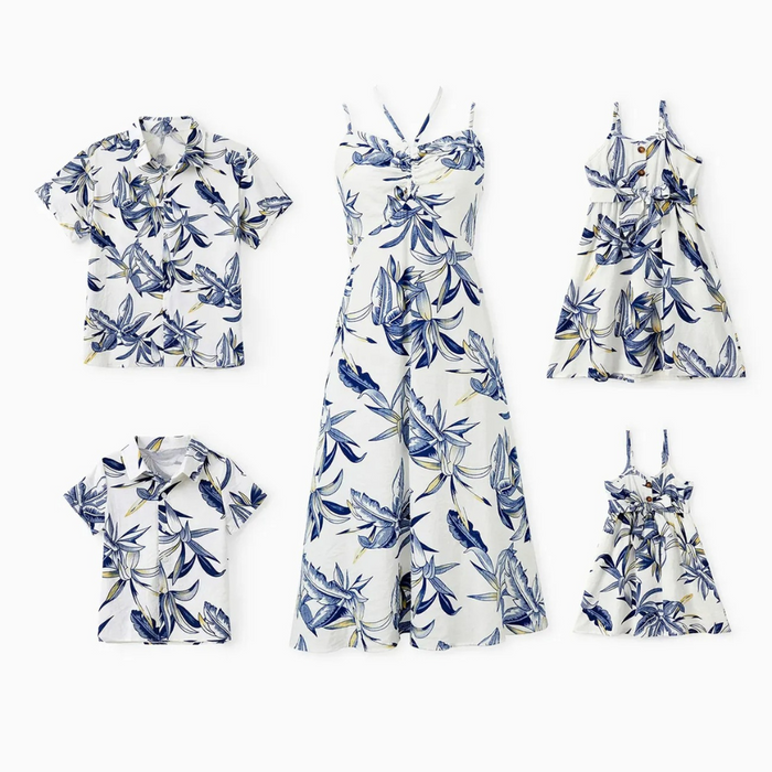 Tropical Breeze Family Matching Outfit Set