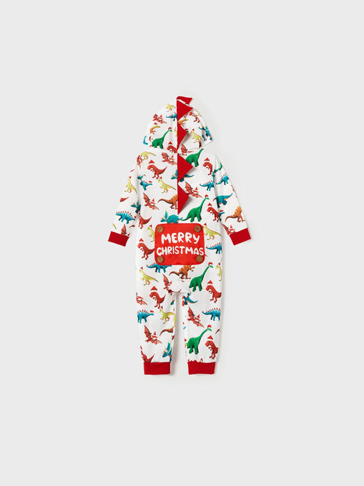 Dinosaur Print Family Matching Christmas Pajama Set