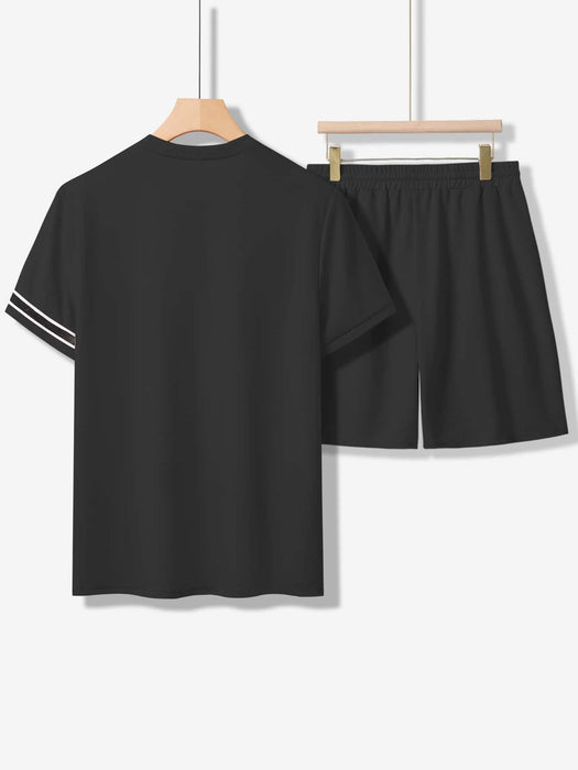 Midnight Athletic T Shirt And Shorts Set