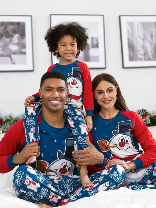 Frosty The Snowman Family Matching Christmas Pajama Set