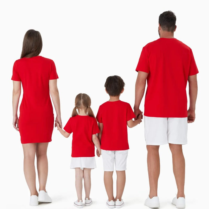 Family Matching Mickey Style T Shirts Dresses And Rompers