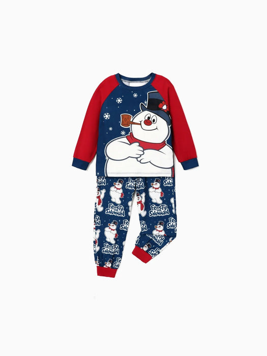 Frosty The Snowman Family Matching Christmas Pajama Set