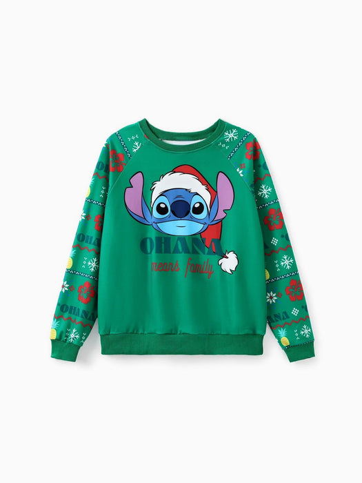 Stitch Long Sleeve Family Matching Christmas Sweaters