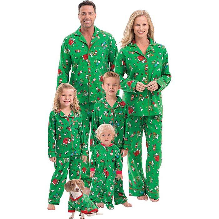 Charlie Brown Christmas Pajamas Set