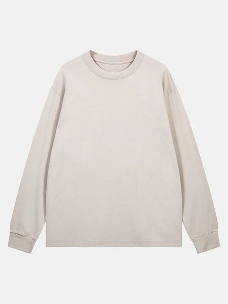 3 Pieces Long Sleeve Ribbed Cuff T-Shirt