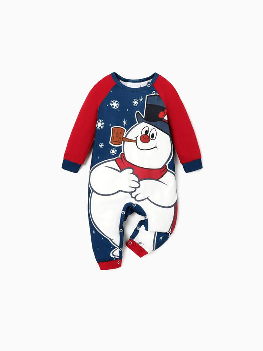 Frosty The Snowman Family Matching Christmas Pajama Set