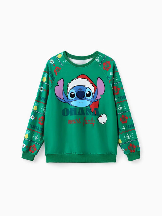 Stitch Long Sleeve Family Matching Christmas Sweaters