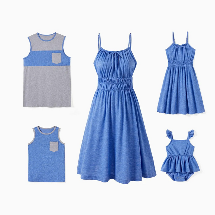 Summer Sky Family Matching Outfit Set