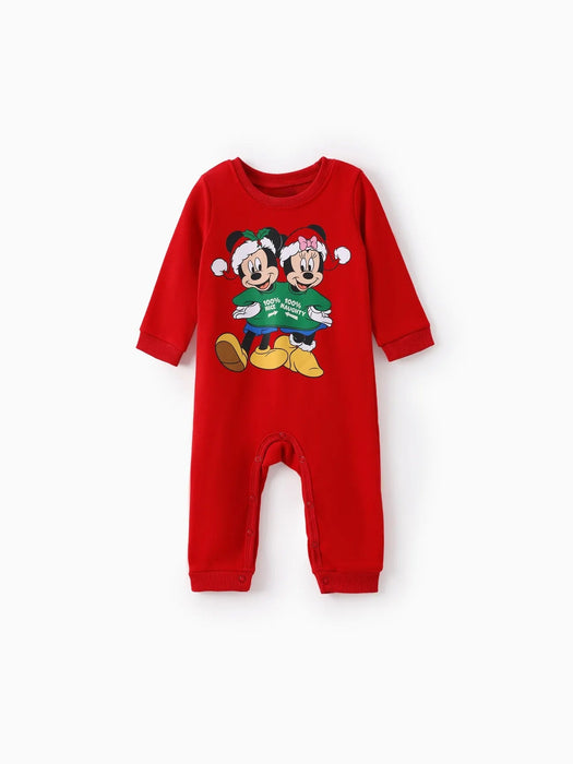 Mickey And Friends Printed Family Matching Christmas Sweatshirts