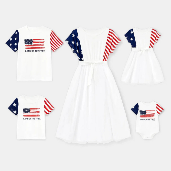 Patriotic Family Matching Outfits