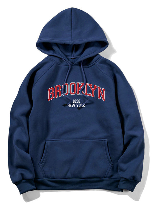 Brooklyn Letter Graphic Hoodie