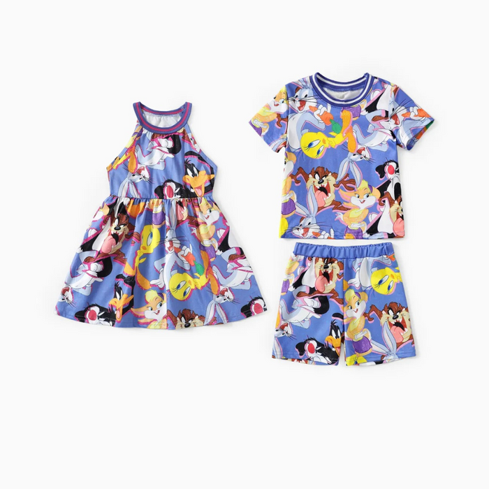 Cartoon Character Family Matching Set