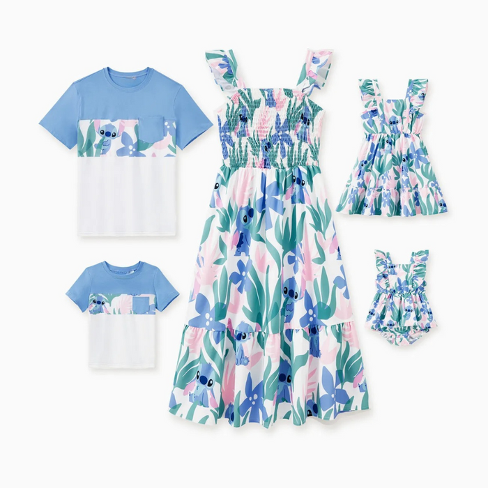 Tropical Floral Family Matching Outfit Set