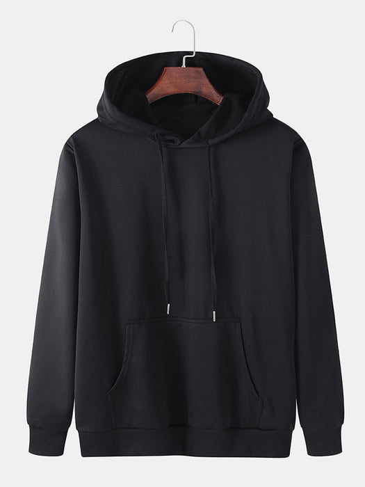 Basic Kangaroo Pocket Hoodie