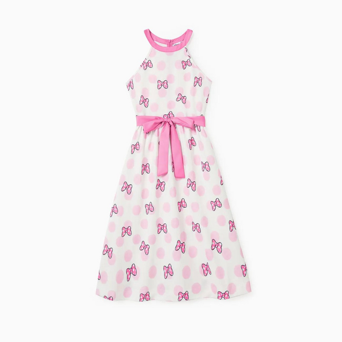 Minnie Mouse Themed Family Matching Dress Set