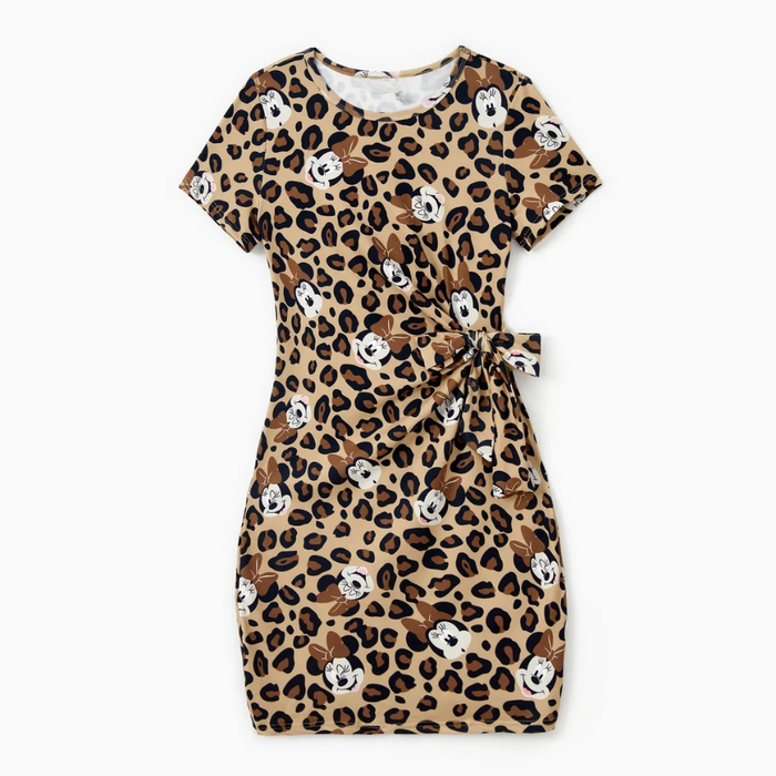 Leopard Printed Family Matching Outfit Set