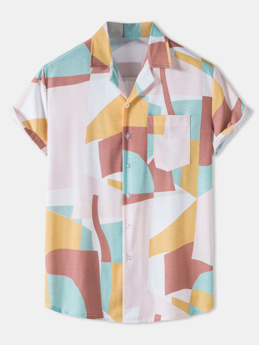 Abstract Print Shirt