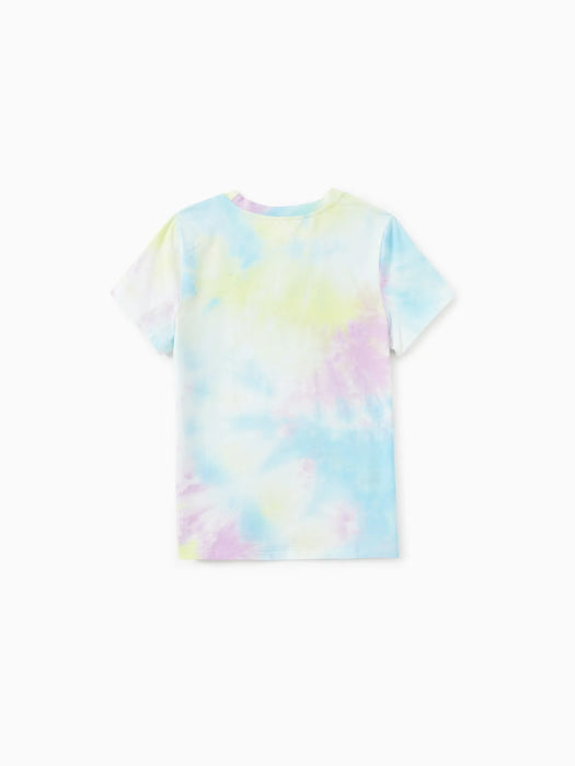 Pastel Tie Dye Family T Shirts Family Matching Set