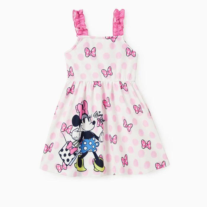 Minnie Mouse Themed Family Matching Dress Set