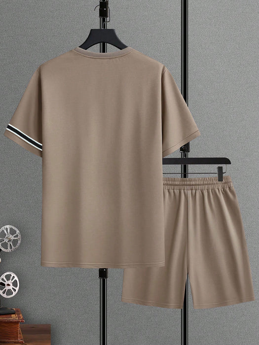 Midnight Athletic T Shirt And Shorts Set