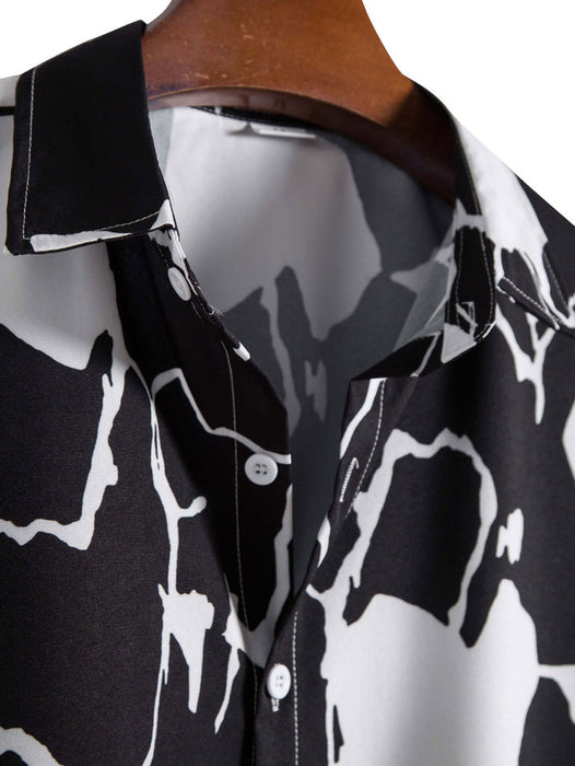 Abstract Print Shirt