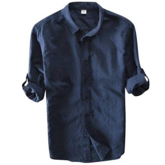 Men's Roll Up Casual Shirt