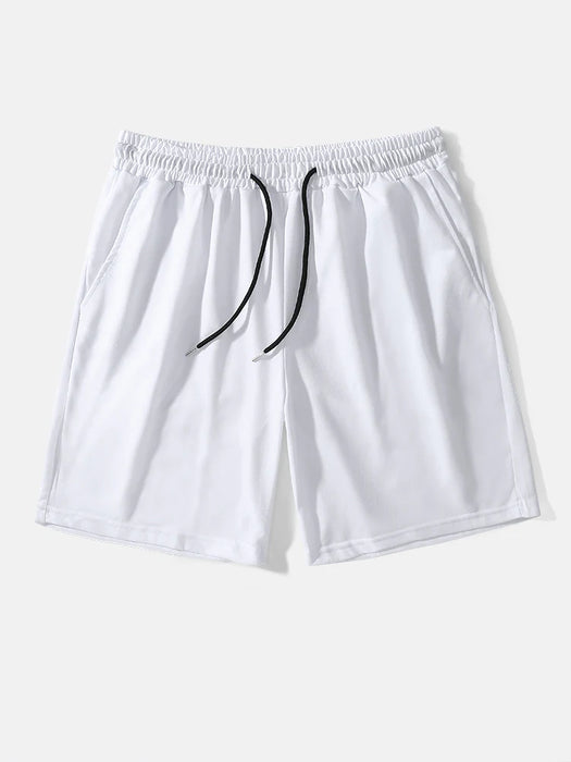 Basic Mid Length Jersey Short