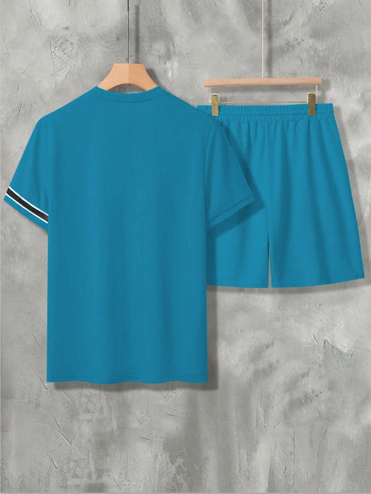 Midnight Athletic T Shirt And Shorts Set