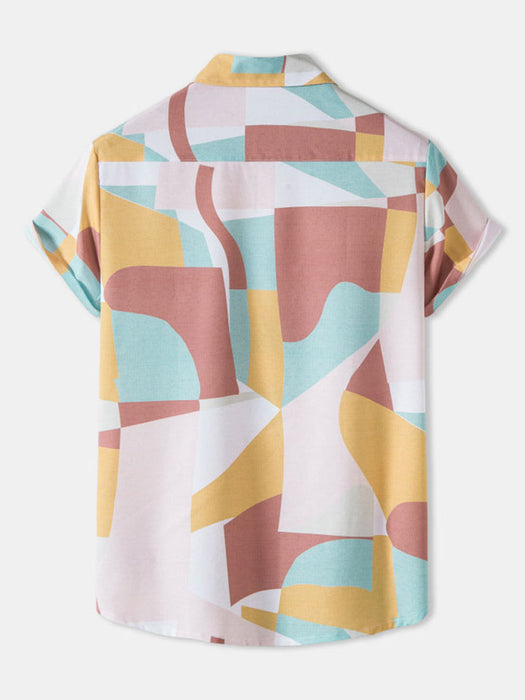 Abstract Print Shirt