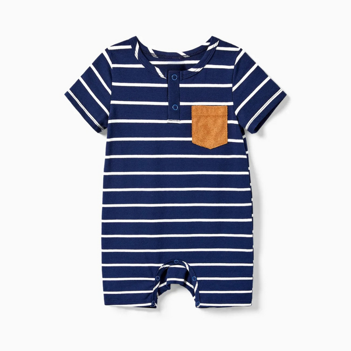 Striped Family Matching Outfit Set