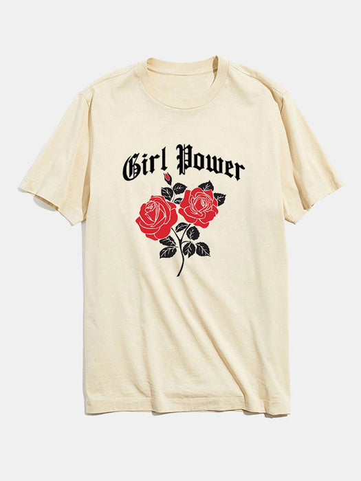 Rose Graphic T-Shirts