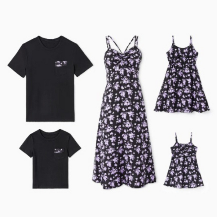 Floral Harmony Family Clothing Set