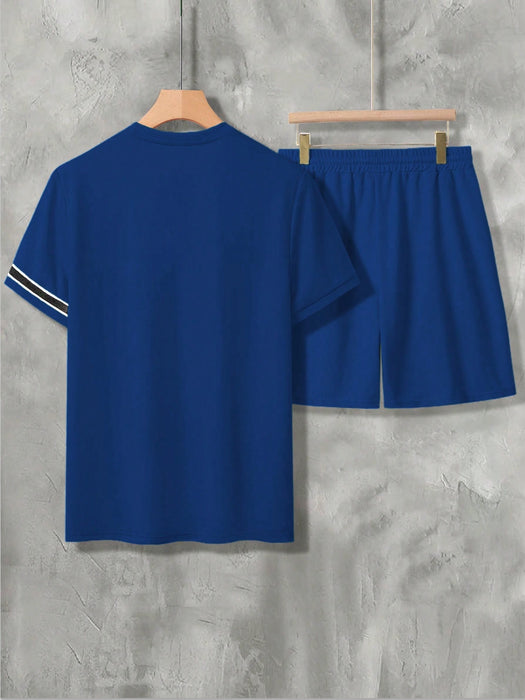 Midnight Athletic T Shirt And Shorts Set