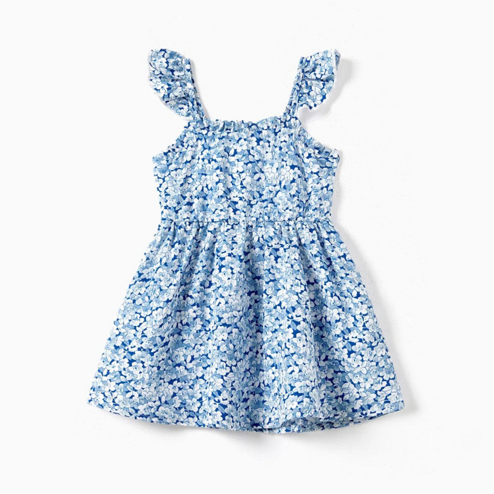 Serene Blossoms Family Matching Outfit Set