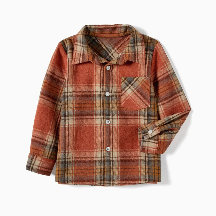 Autumn Plaid Family Matching Outfit Set