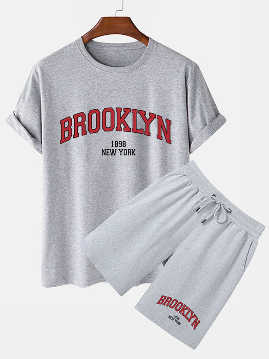 Brooklyn Print T-Shirt & Short