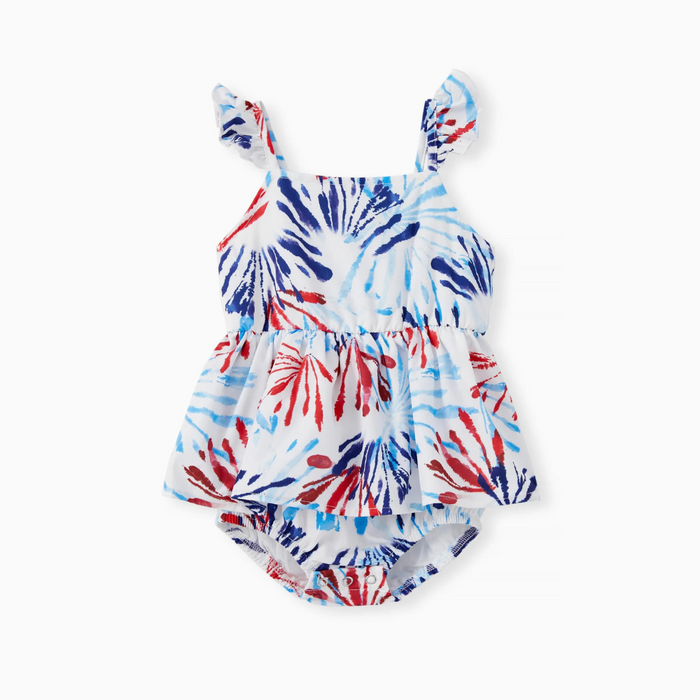 Floral Beach Family Matching Outfit Set