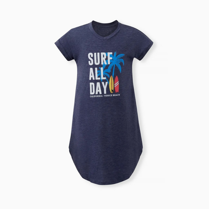 Surf All Day Printed Family Matching Outfit Set