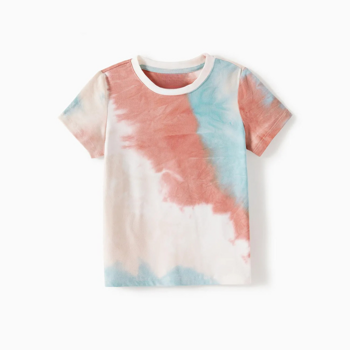 Tie Dye Pattern Family Matching Outfit Set