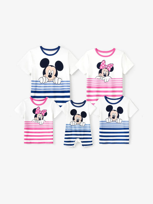 Mickey And Friends Family Matching T Shirt And Romper Set