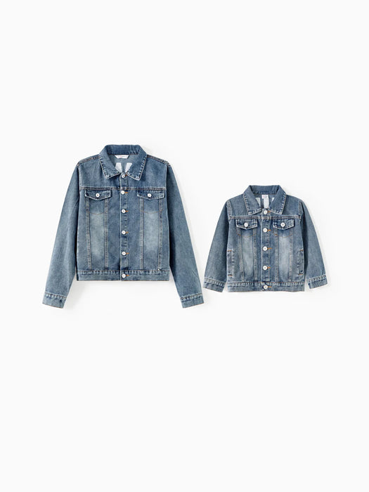 Classic Denim Jackets Collection Family Matching Set