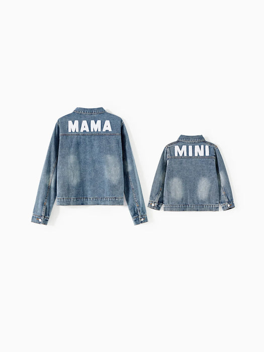 Classic Denim Jackets Collection Family Matching Set