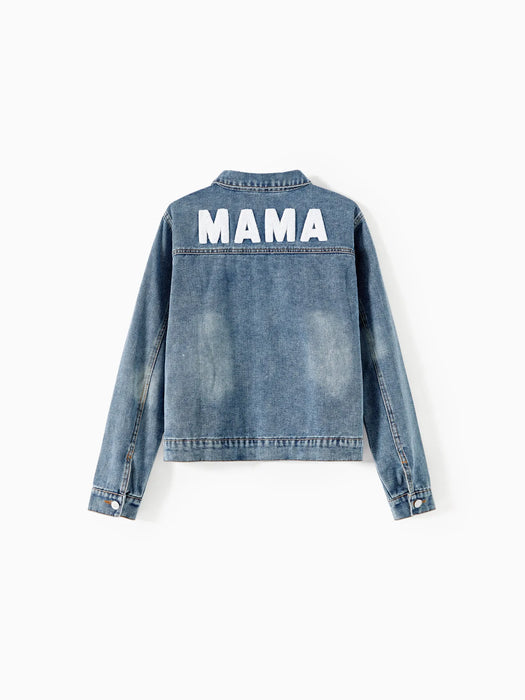 Classic Denim Jackets Collection Family Matching Set