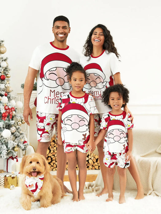 Santa Family Matching Christmas Pajama Set