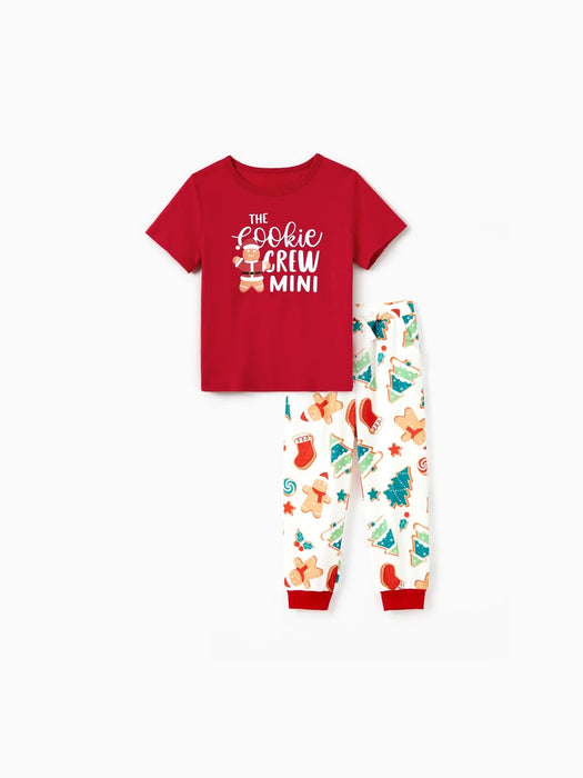 Cookie Crew Family Matching Christmas Pajama Set