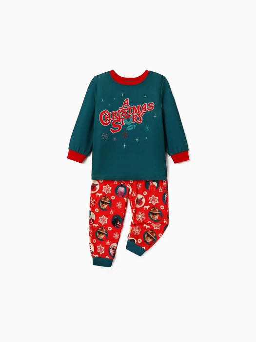 Christmas Story Printed Family Matching Christmas Pajama Set