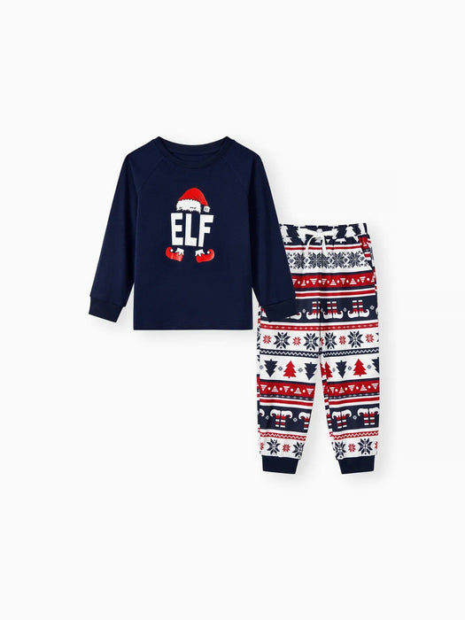 What The Elf Printed Family Matching Christmas Pajama Set