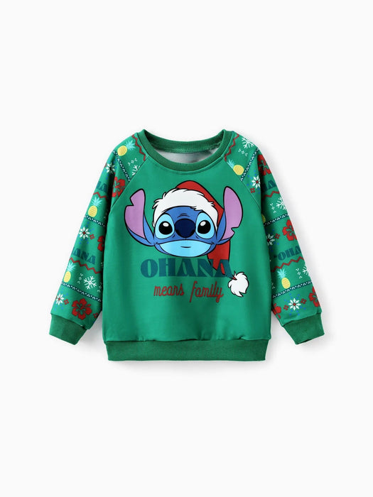 Stitch Long Sleeve Family Matching Christmas Sweaters